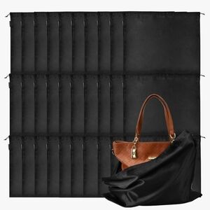 Satin Dust Bags Black (3)